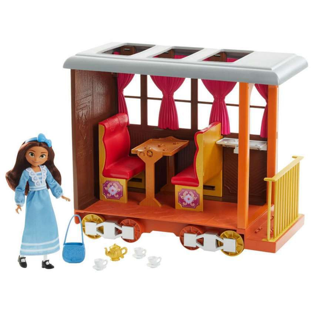 Zestaw do zabawy Mattel Dreamworks Spirit Lucky's Train Home Playset (887961955354) - obraz 1