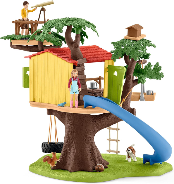 Ігровий набір Schleich Farm World Будиночок на дереві (4059433572680) - зображення 5