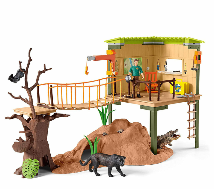 Ігровий набір Schleich Wild Life Adventure Station (4059433428659) - зображення 4