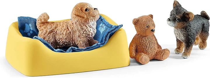 Zestaw do zabawy Schleich Farm World Szczeniak z posłaniem (4055744029868) - obraz 5