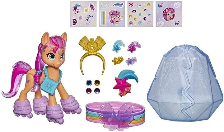 Zestaw do zabawy Hasbro My Little Pony Sunny Starscout Crystal Adventure (5010993836611) - obraz 2