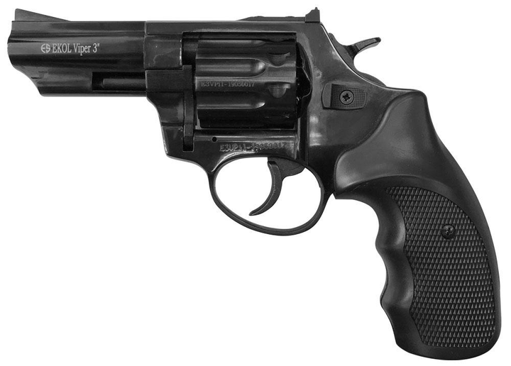 Револьвер под патрон Флобера Ekol Viper 3 (Black) - изображение 1