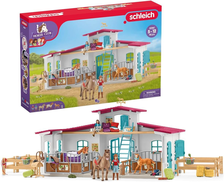 Zestaw do zabawy Schleich Lakeside Riding Center Playset (4059433543789) - obraz 3