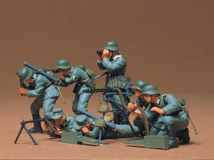 Model do sklejania Tamiya German Machine Gun Troops 1:35 (4950344995424) - obraz 1