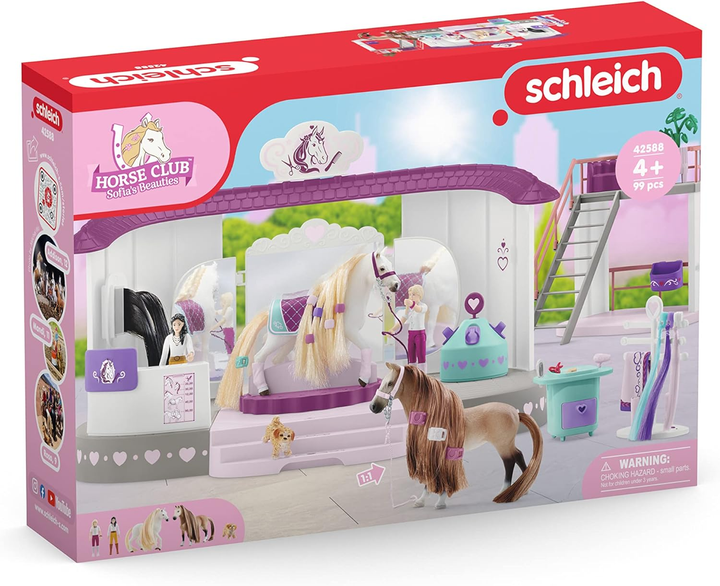 Ігровий набір Schleich Horse Club Beauty Salon (4059433533575) - зображення 1