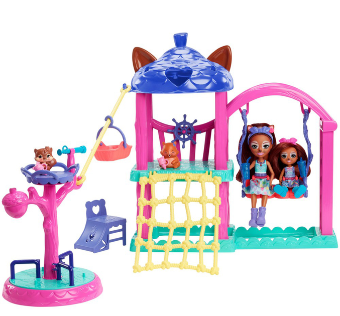 Zestaw do zabawy Mattel Enchantimals Dolls Urban Playground Payset (194735063192) - obraz 2