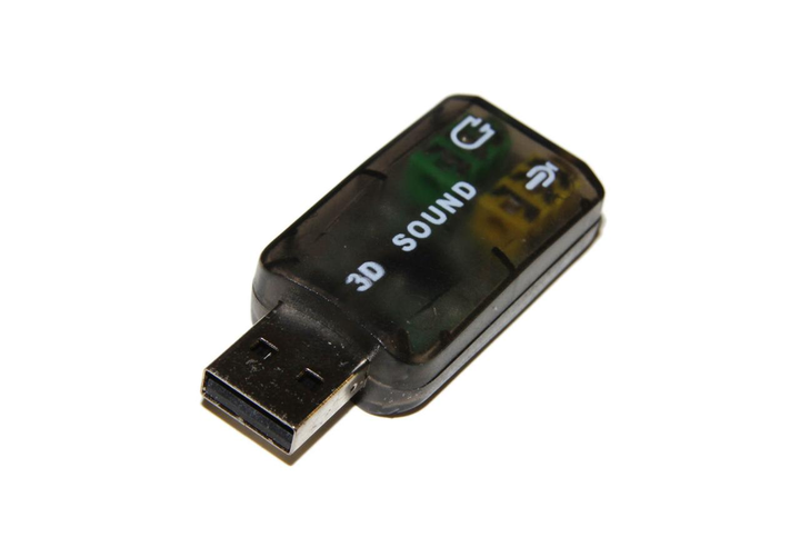 Звуковая карта USB 2.0, 5.1, "3D Sound", Blister (7807) - изображение 1