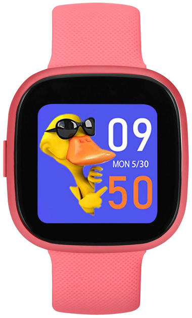 Smartwatch dla dzieci Garett Kids Fit Pink (5904238484968) - obraz 1