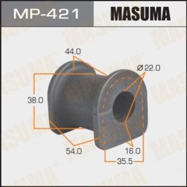 Втулки стабилизатора MASUMA MP421 MR316227 - изображение 1