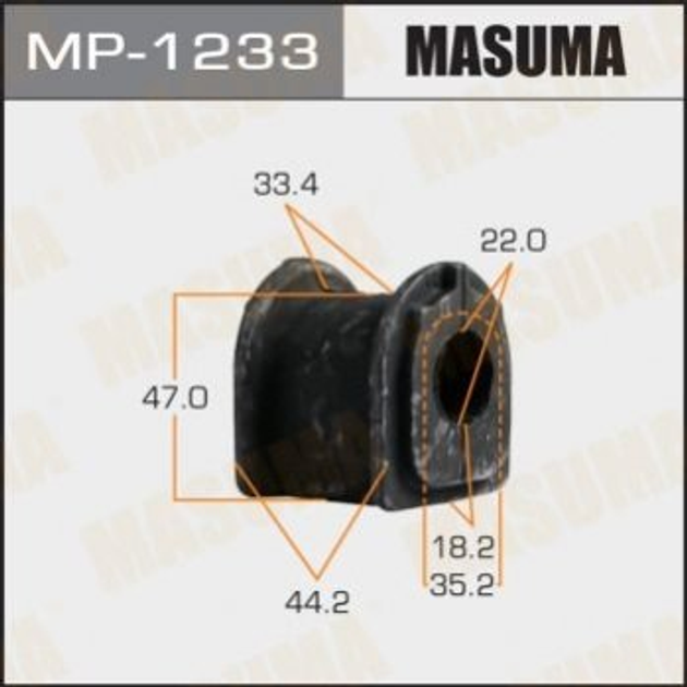Втулки стабилизатора MASUMA MP1233 Lexus RX 4881848070 - изображение 1