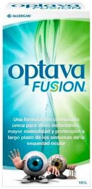 Краплі для очей Optava Allergan Fusion Opted Eye Drops 10 мл (8470001698841) - зображення 1