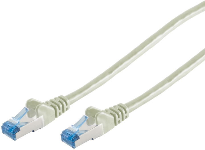 Patchcord TB Cat 6a RJ45 S/FTP 1 m Grey (4017538063953) - obraz 1