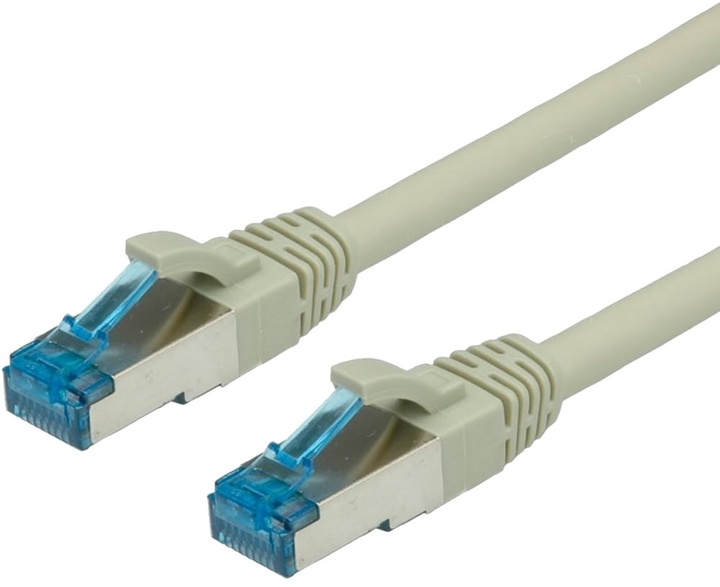 Патч-корд ShiverPeaks Cat 6a RJ45 S/FTP 3 м Grey (4017538064042) - зображення 1