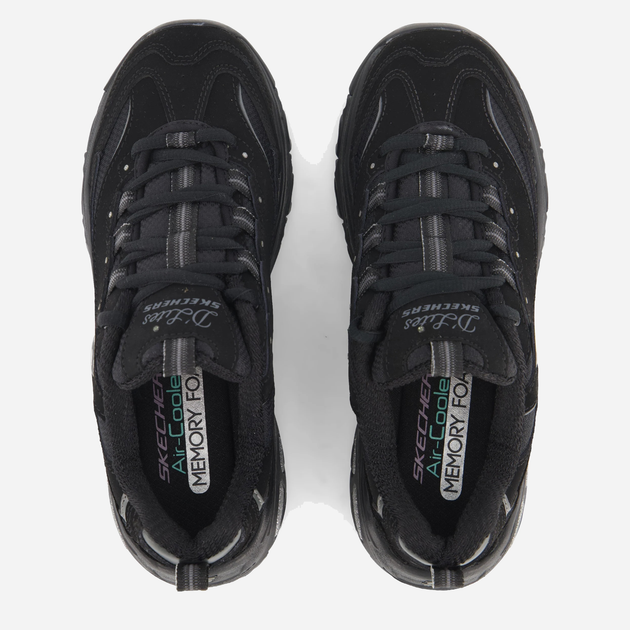 Buty sportowe damskie na platformie do kostki Skechers D'Lites - Biggest Fan 11930-BBK 39 (9US) 26 cm Czarne (193113016188) - obraz 4