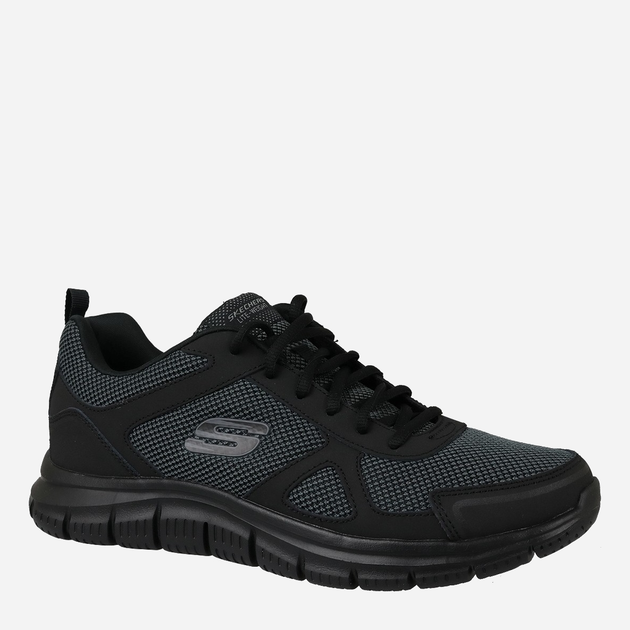 Buty sportowe męskie do kostki lekkie Skechers Track - Bucolo 52630-BBK 43 (10US) 28 cm Czarne (190872054284) - obraz 1