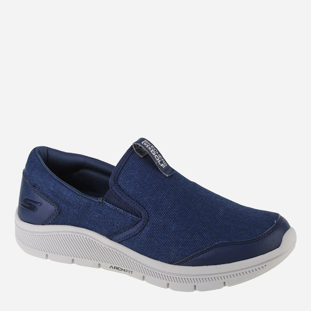 Buty slip-on męskie Skechers Go Golf Arch Fit Walk 214035-NVGY 42.5 (9.5US) 27.5 cm Niebieskie (195969459607) - obraz 2