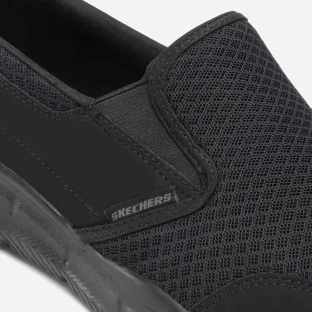 Чоловічі сліпони Skechers Equalizer 51361-BBK 41.5 (8.5US) 26.5 см Чорні (888222283322) - зображення 6
