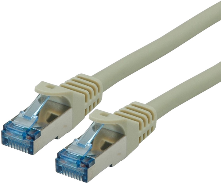 Patchcord TB Cat 6a RJ45 S/FTP 10 m Grey (4017538064349) - obraz 1