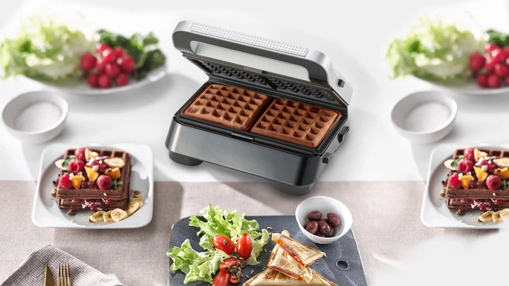 Opiekacz do kanapek BRAUN Snack Maker 5 SM5005 (SM5005SILVBK) - Zdjęcie 4 Opiekacz do kanapek BRAUN Snack Maker 5 SM5005 (SM5005SILVBK) - obraz 4