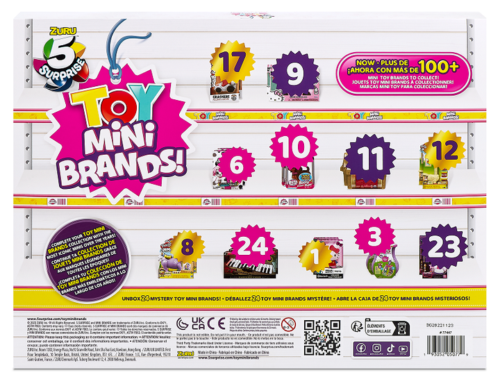 Игровой набор TOY Адвент календарь ZURU MINI BRANDS (2000003432929) - изображение 2