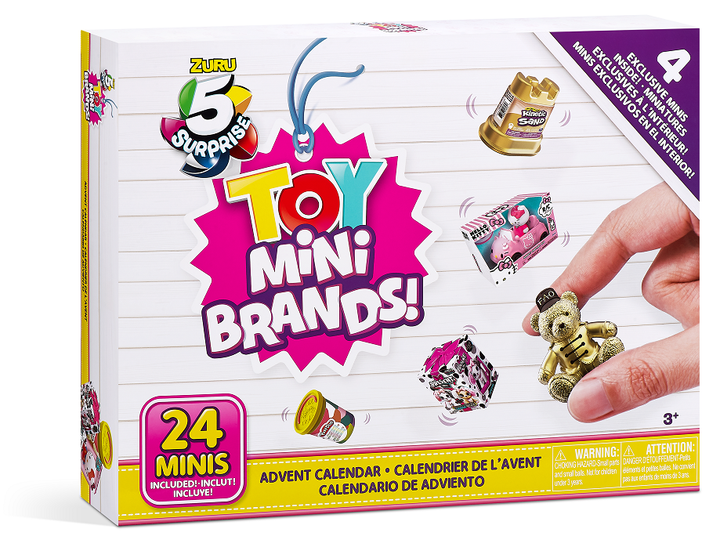 Игровой набор TOY Адвент календарь ZURU MINI BRANDS (2000003432929) - изображение 5