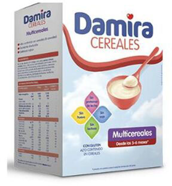 Mleko modyfikowane dla dzieci Sanutri Damira Multicereales 600 g (8470001943453) - obraz 1