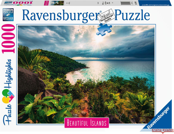 Puzzle Ravensburger Hawaje 1000 elementów (40055561691080) - obraz 1