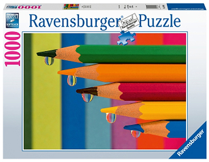 Puzzle Ravensburger Ołówki 1000 elementów (4005556169986) - obraz 1