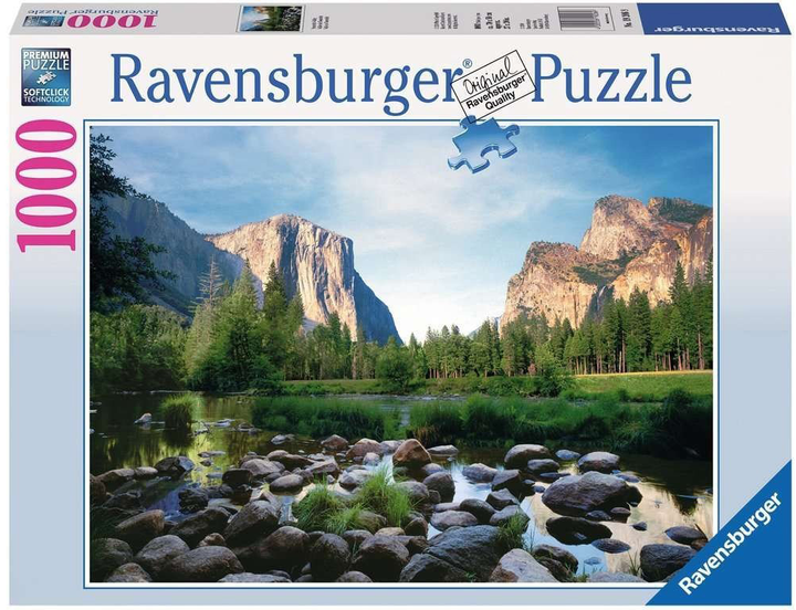 Puzzle Ravensburger Park narodowy Yosemite 1000 elementów (4005556192069) - obraz 1