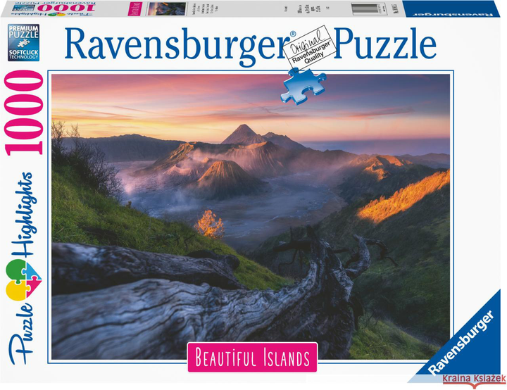 Puzzle Ravensburger Wulkan Bromo 1000 elementów (4005556169115) - obraz 1