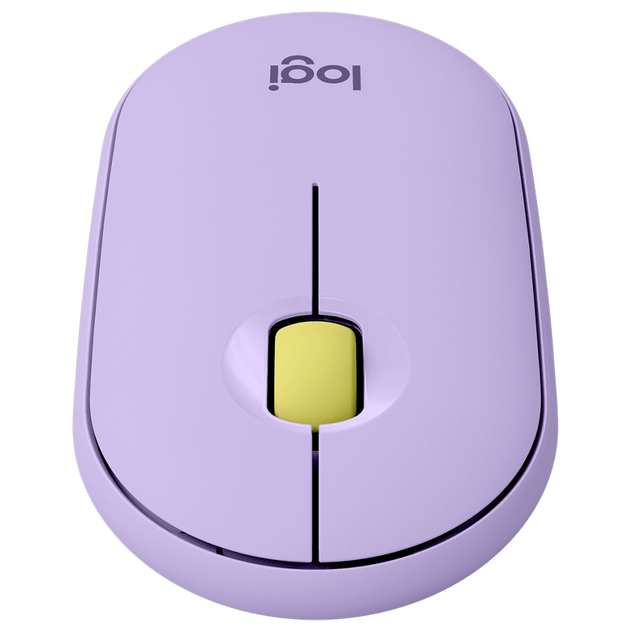 Мышь беспроводная Bluetooth или USB LOGITECH Pebble M350 Фиолетовый - Фото 2 Мышь беспроводная Bluetooth или USB LOGITECH Pebble M350 Фиолетовый - изображение 2
