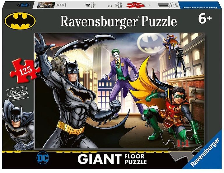 Puzzle Ravensburger Batman Gigant 125 elementów (4005556056446) - obraz 1