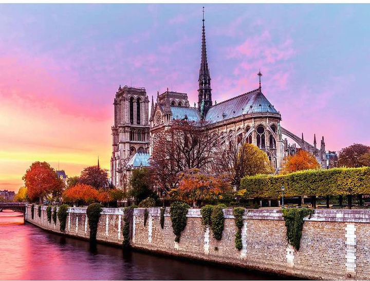 Пазл Ravensburger Собор Notre Dame 1500 елементів (4005556163458) - зображення 2