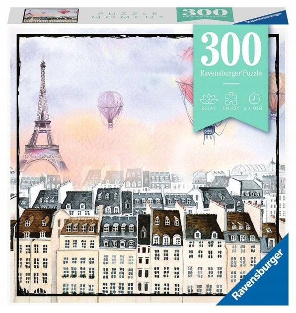 Puzzle Ravensburger Paryż 300 elementów (4005556129683) - obraz 1