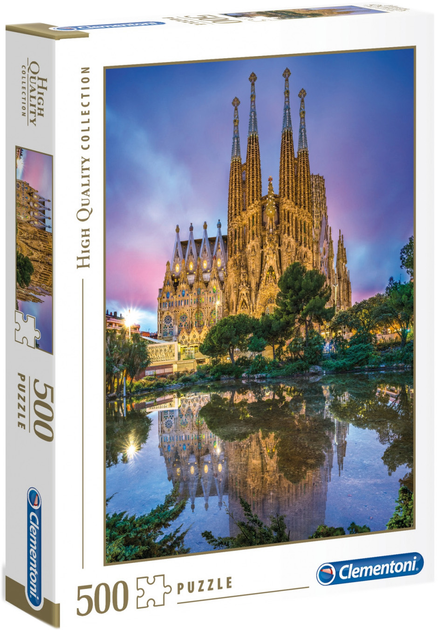 Puzzle Clementoni Hq Barcelona 500 elementów (8005125350629) - obraz 1