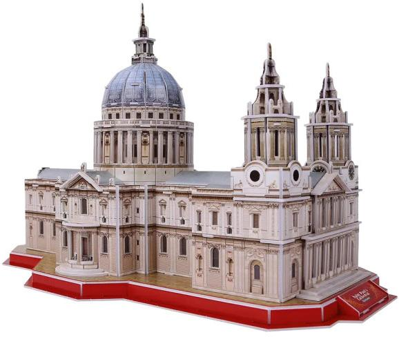 Puzzle 3D Cubic Fun National Geographic St. Paul`s Cathedral 107 elementów (6944588209919) - obraz 2