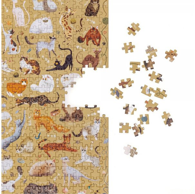 Puzzle Czuczu Puzzlove Koty 500 elementów (5902983491705) - obraz 2