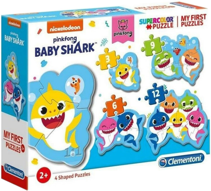 Puzzle Clementoni Moje Pierwsze puzzle Baby Shark 30 elementów (8005125208289) - obraz 1