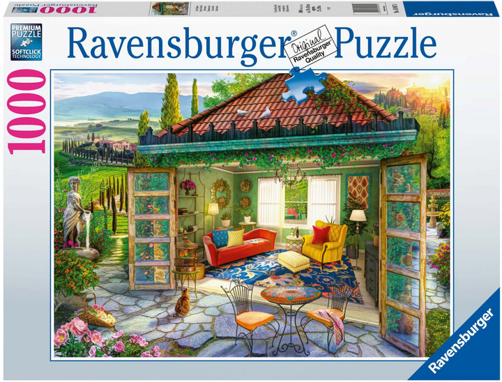 Puzzle Ravensburger Oaza Toskańska 1000 elementów (4005556169474) - obraz 1