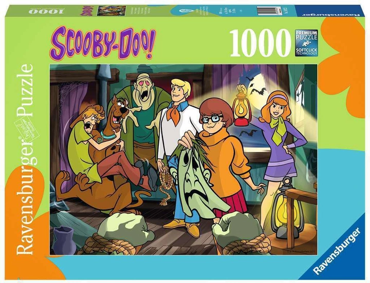Puzzle Ravensburger Scooby Doo 1000 elementów (4005556169221) - obraz 1
