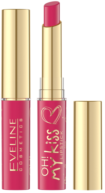 Szminka do ust Eveline Cosmetics Oh! My Kiss Lipstick w sztyfcie 06 Madeline is that you? 1.5 g (5901761994391) - obraz 1