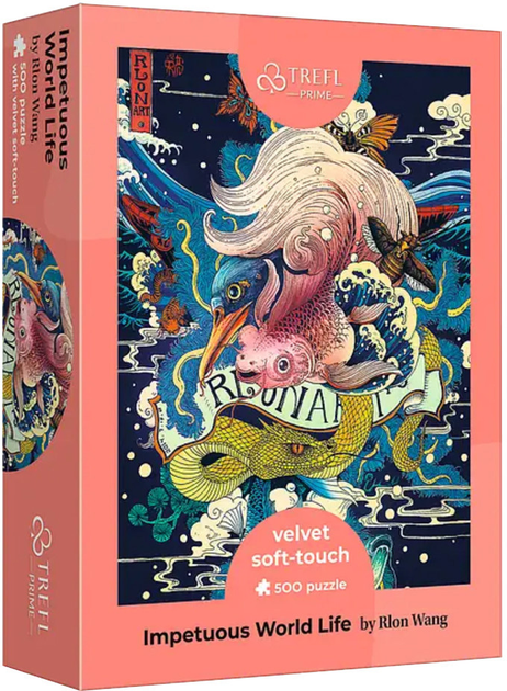 Пазл Trefl Уфт-оксамит Імпетиційне життя світу 500 елементів (5900511374216) - зображення 1