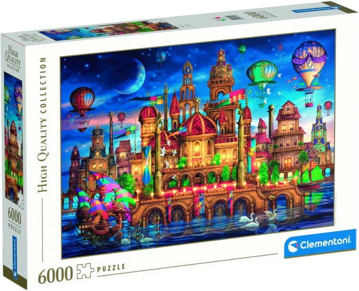 Puzzle Clementoni Downtown 6000 elementów (8005125365296) - obraz 1