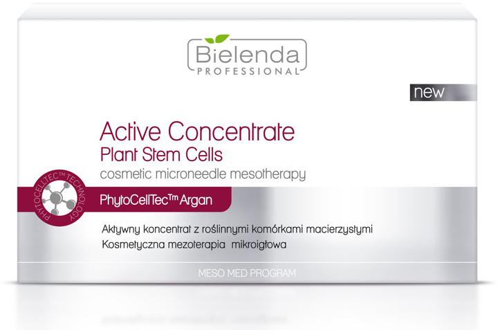 Koncentrat aktywny Bielenda Professional z roślinnymi komórkami macierzystymi 10 x 3 ml (5902169014520) - obraz 1