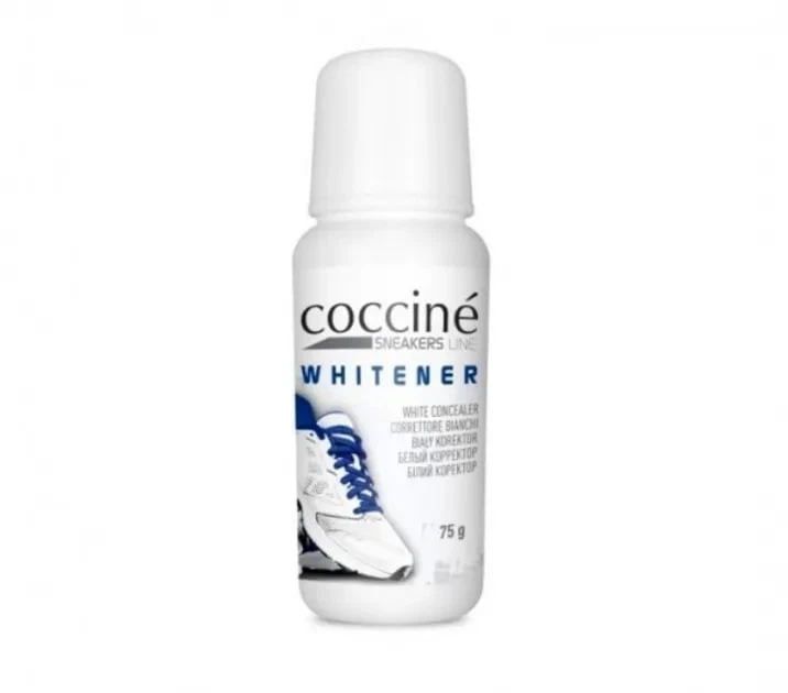 Крем-коректор для взуття білий Coccine Whitener 75мл - Фото 1 Крем-коректор для взуття білий Coccine Whitener 75мл - изображение 1