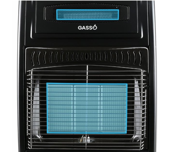 Обігрівач газовий та електричний 2в1 Yoer Gasso GH01BK 5700 Вт Чорний - зображення 5