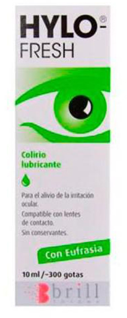 Krople do oczu Brill Pharma Hylo - Fresh 10 ml (8470001780775) - obraz 1