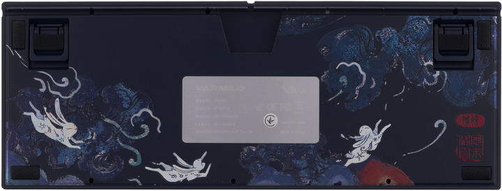 Клавіатура бездротова Varmilo VPE87 Chang'e 87Key K-Prestige Light Wireless Blue (A50A054F6A3A01A043) - зображення 7