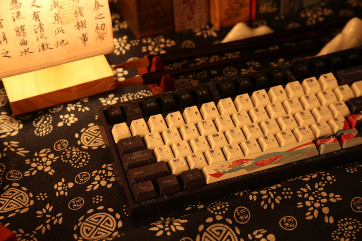 Клавіатура бездротова Varmilo VPE87 Chang'e 87Key K-Prestige Light Wireless Blue (A50A054F6A3A01A043) - зображення 13