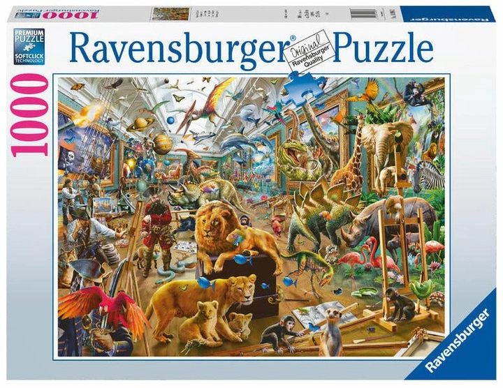 Пазл Ravensburger Хаос у галереї 1000 елементів (4005556169962) - зображення 1